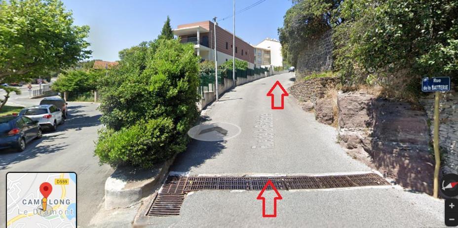 Joli Studio A Front De Mer Saint-Raphael  Bagian luar foto